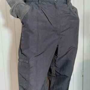 𝅺vintage woolrich high waist windbreaker pants